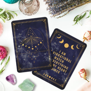 Tarjeta de confirmación Boho Celestial Vibrational