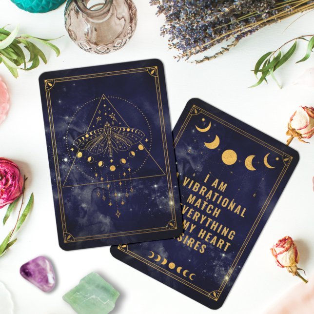 Tarjeta de confirmación Boho Celestial Vibrational (Subido por el creador)