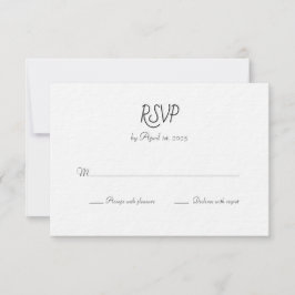 Tarjeta de confirmación de asistencia