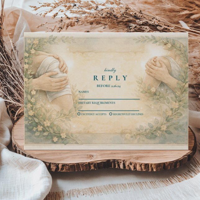 Tarjeta De Confirmación De Asistencia Academic Physical Therapy Graduate (Subido por el creador)