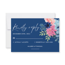 Algo azul antes de hacer Boda floral