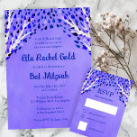 Tarjeta De Confirmación De Asistencia Árbol de la vida Estrellas Watercolor Bat Bar Mitz<br><div class="desc">¡Tarjeta de respuesta perfecta para un murciélago mitzvah, bar mitzvah u otra celebración judía! ¡La mano hizo arte para ti! ¡TODO PERSONALIZABLE! Haga clic en "Personalizar" para editar el texto. Haga clic en "editar usando la herramienta de diseño" para ajustar los tipos de letra, los colores y las colocaciones, los...</div>