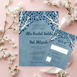 Tarjeta De Confirmación De Asistencia Árbol de la vida Estrellas Watercolor Bat Bar Mitz<br><div class="desc">¡Tarjeta de respuesta perfecta para un murciélago mitzvah, bar mitzvah u otra celebración judía! ¡La mano hizo arte para ti! ¡TODO PERSONALIZABLE! Haga clic en "Personalizar" para editar el texto. Haga clic en "editar usando la herramienta de diseño" para ajustar los tipos de letra, los colores y las colocaciones, los...</div>