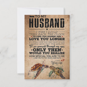 Tarjeta De Confirmación De Asistencia Arte de esposa para mi marido te amo más tiempo