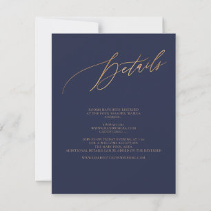 Tarjeta De Confirmación De Asistencia ArtsApp Detalles Elegantes Caligrafía de Lujo en F