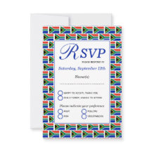 BANDERA Patriótica SUDAFRICANA