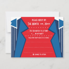 Tarjeta De Confirmación De Asistencia Bauhaus Tuxedo - RB (Tarjeta de respuesta)