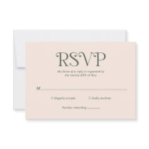 Blaire Moss Green Modern Boda