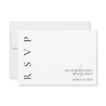 Boda blanco y negro moderno