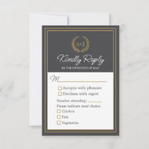 Boda con 3 opciones de comida de marfil elegante y