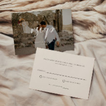 Boda con superposición de foto de guión mínimo