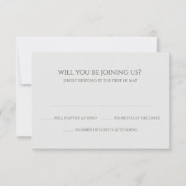 Tarjeta De Confirmación De Asistencia Boda Coral Heart