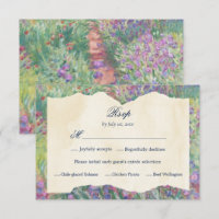 Boda de arte floral francés jardín comida Monet