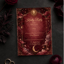 Boda de astrología celestial temperamental