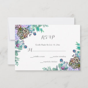 Tarjeta De Confirmación De Asistencia Boda de calabaza floral otoño