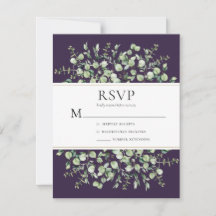 Boda de Eucalipto Morado