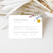 Boda de flores silvestres de época