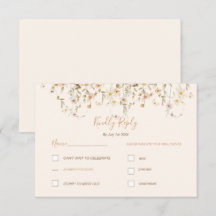 Boda de flores silvestres marfil y rubor