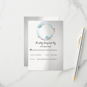 Tarjeta De Confirmación De Asistencia Boda de fotografía personalizado