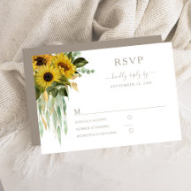Boda de girasoles modernos taupe