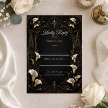Boda de lujo gótico