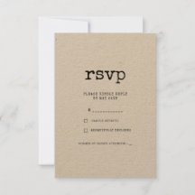 Boda de máquina de escribir minimalista