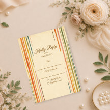 Boda de raya moderna retro
