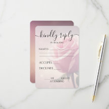 Boda de rosa rosa única bonita personalizada