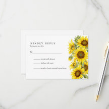 Boda de verano elegante con girasoles
