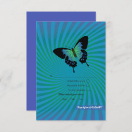 Tarjeta De Confirmación De Asistencia Boda del Festival de Rock de Verano