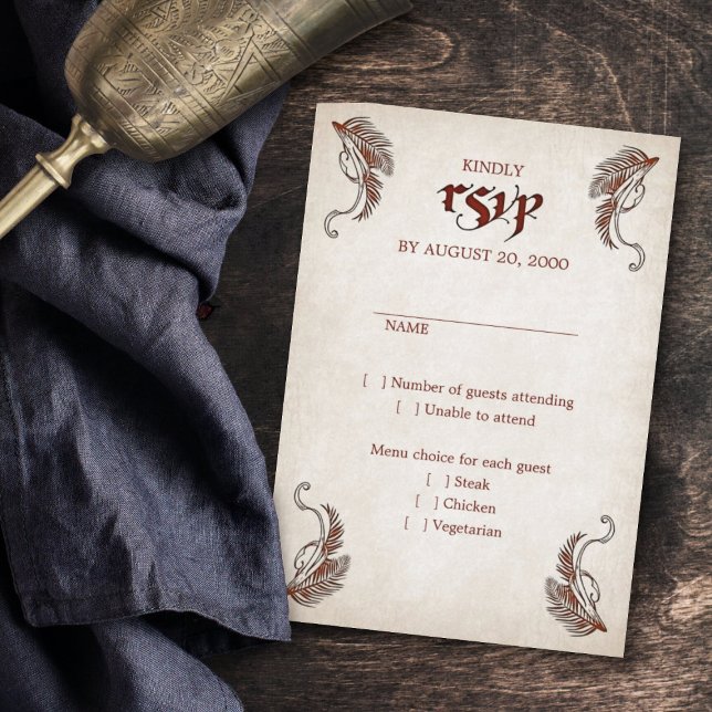 Tarjeta De Confirmación De Asistencia Boda del tesoro pirata (Subido por el creador)
