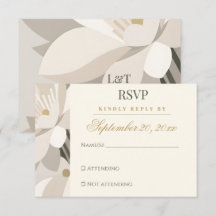 Boda Editorial Moderna Abstracta Beige Neutral