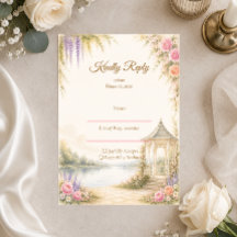 Boda elegante en el jardín