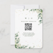Boda elegante floral de eucalipto verde