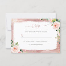 Boda Encantada Floral y Bordes Elegantes