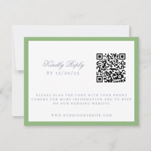 Tarjeta De Confirmación De Asistencia Boda Escudo de Watercolor Floral Garden Fiesta