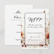 Boda floral de Boho Browns con mariposas