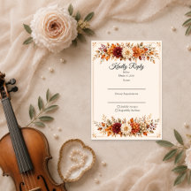 Boda Floral de Otoño Rústico