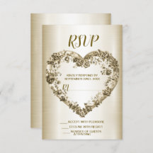 Boda Floral Golden Ornate Frame Elegante