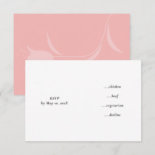 TARJETA DE CONFIRMACIÓN DE ASISTENCIA BODA MOD PINK TULIP