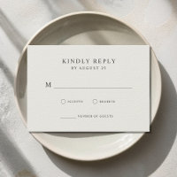 Boda negro y crudo Minimalista moderno