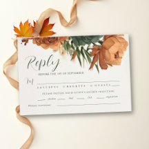 Boda Otoño Boho Pampas Verde Naranja Quemada