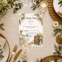 Boda Romántica de Boho Costero Elegante