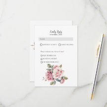 Boda Romántica Elegante Chic Moderna Rosa