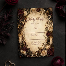 Boda Romántica Gótica de Rosa