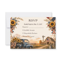 Boda rústica chic americana con girasoles