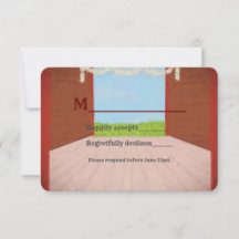 Boda rústica en el campo del granero rojo y los da