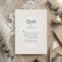Boda Tradicional de Encaje Floral Vintage Elegante