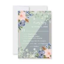 Boda Verde Dusty Blue Peach