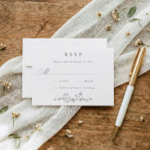 Boda Vintage Francesa Floral Gris Oscuro Plateado